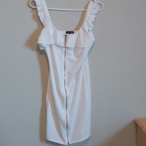 Fashion nova body con zipper dress